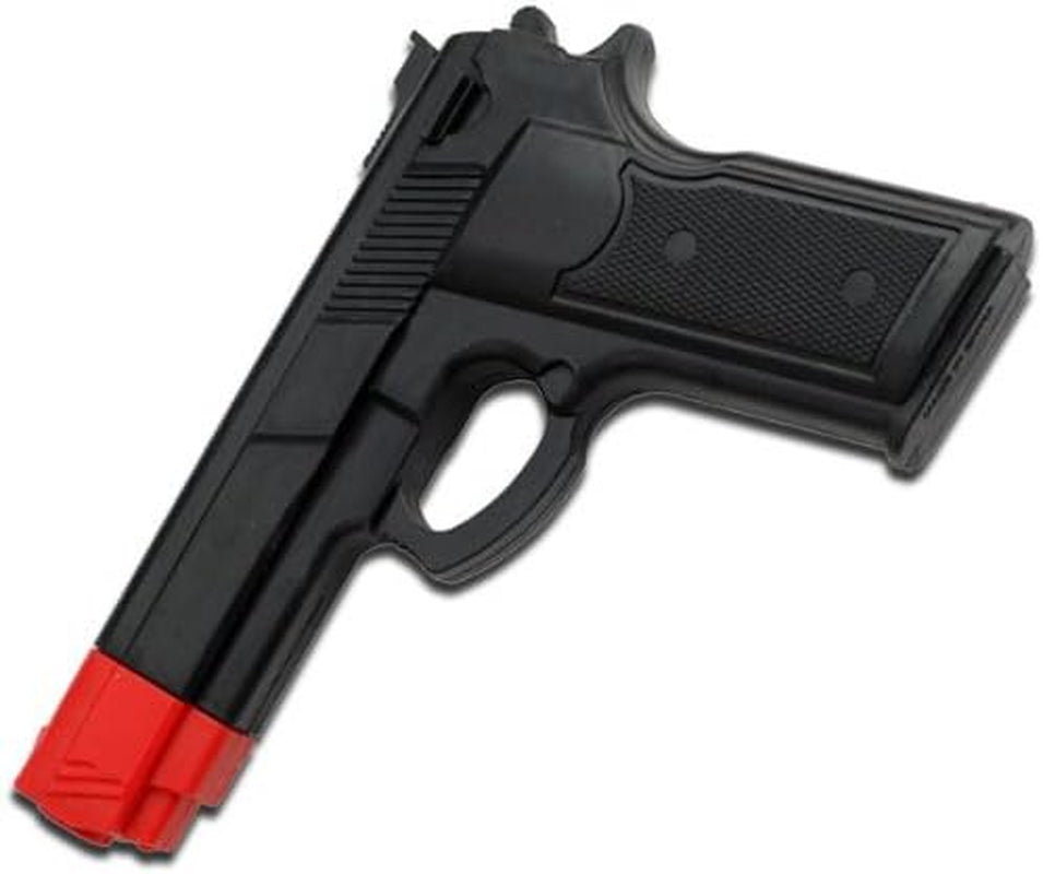 Rubber Training Pistol, 7 Inch, Yellow, Law Enforcement Practice Replica