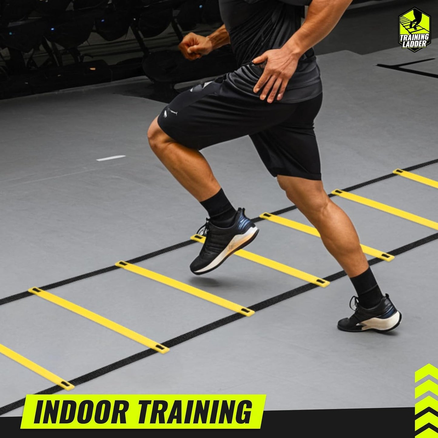 Agility Ladder Speed Ladder Training Ladder for Soccer, Speed, Football Fitness Feet Training Carry Bag Agility Training Equipment 13 Rungs, 23 Feet