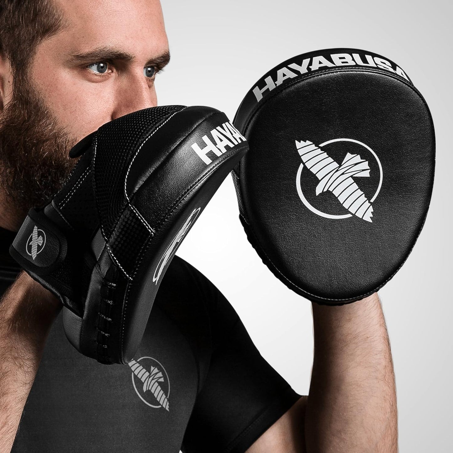PTS 3 Focus Mitts Pair - Black, Micro