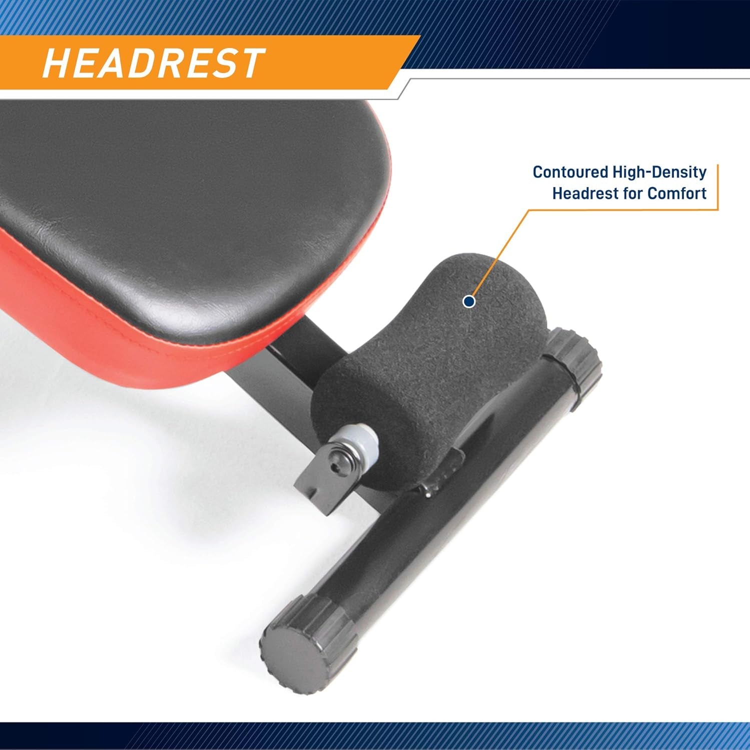 Utility Slant Board W/ Headrest – Folding Design with Adjustable Positions SB-4606 , Black/Red , 29.00 X 18.00 X 59.00 Inches