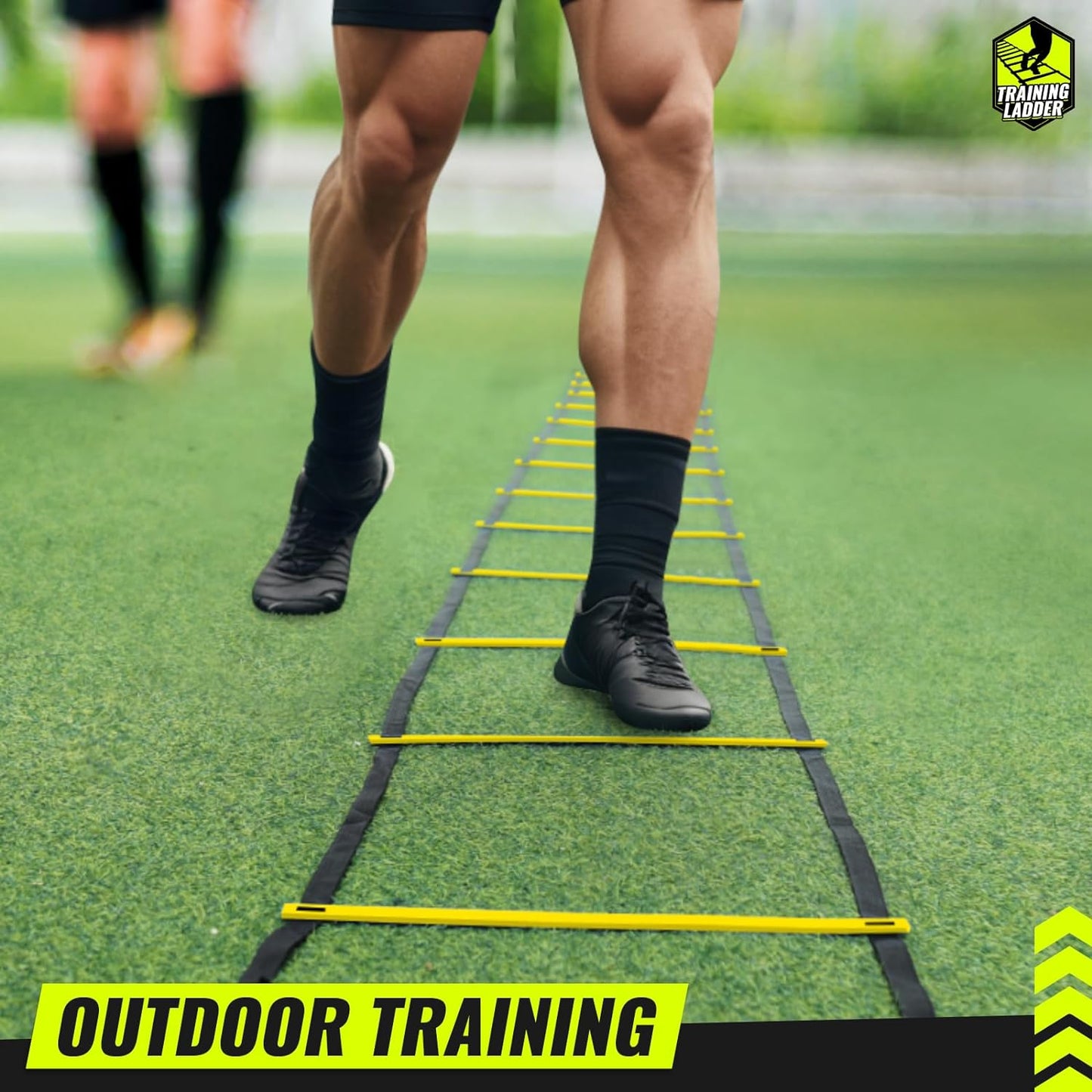 Agility Ladder Speed Ladder Training Ladder for Soccer, Speed, Football Fitness Feet Training Carry Bag Agility Training Equipment 13 Rungs, 23 Feet