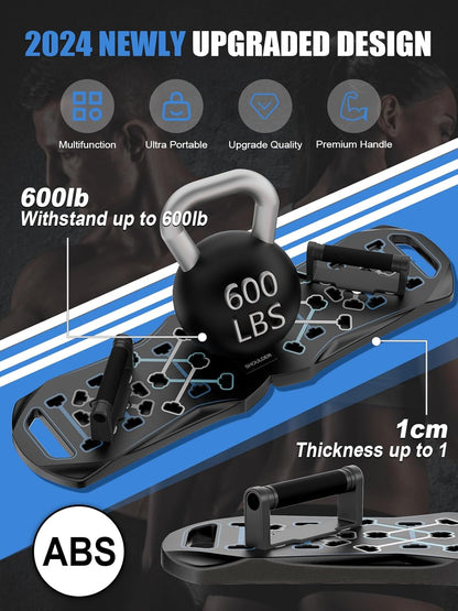 Push up Board Fitness 20 in 1 Portable Foldable Pushup Board,Home Gym,Portable Exercise Equipment,Professional Strength Training Equipment for Man and Women
