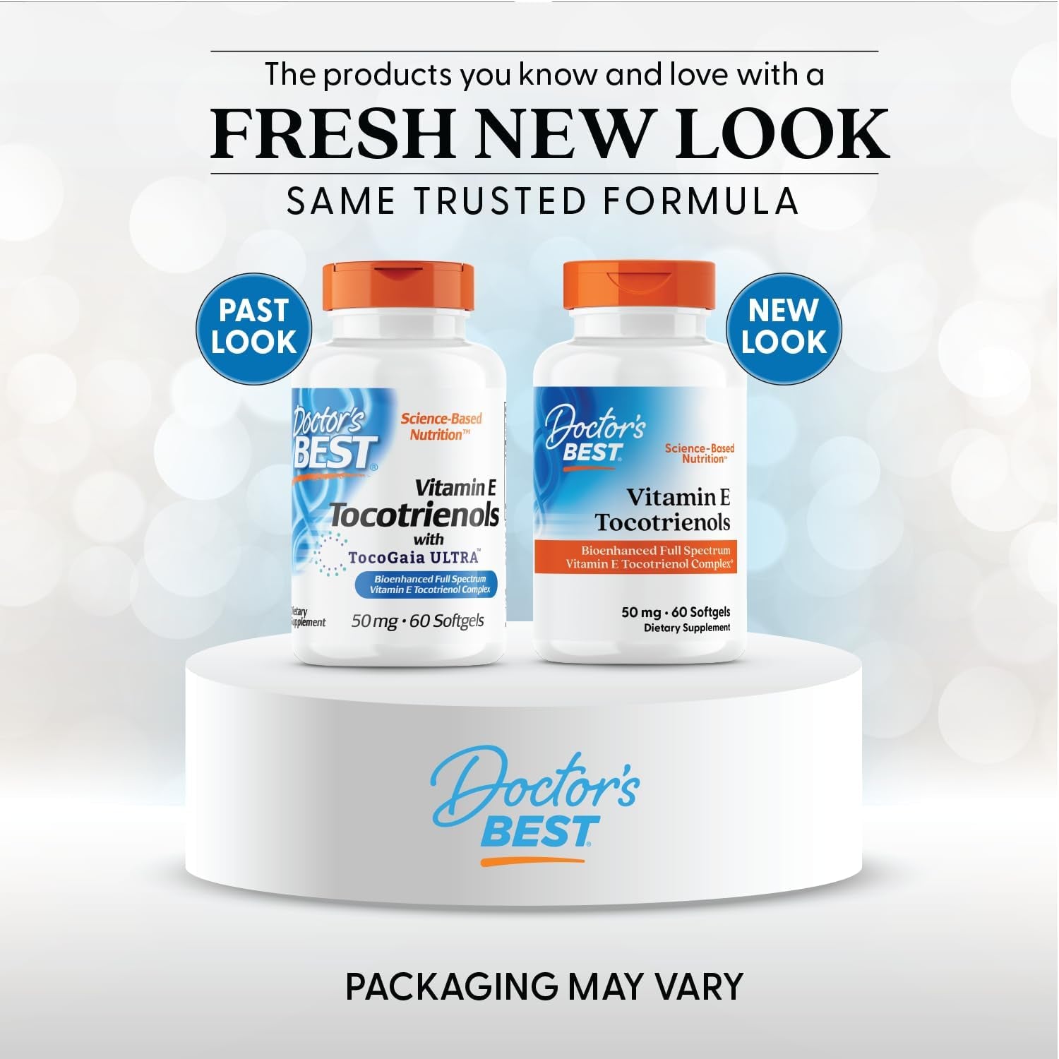 Vitamin E Tocotrienols Contains Tocogaia ULTRA™ Bioenhanced Full Spectrum Vitamin E Complex, 60 Count