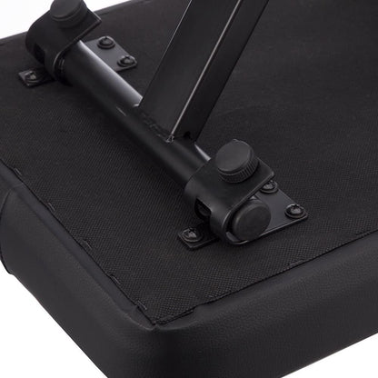 KB100 Adjustable Padded Keyboard Bench, X-Style, Black