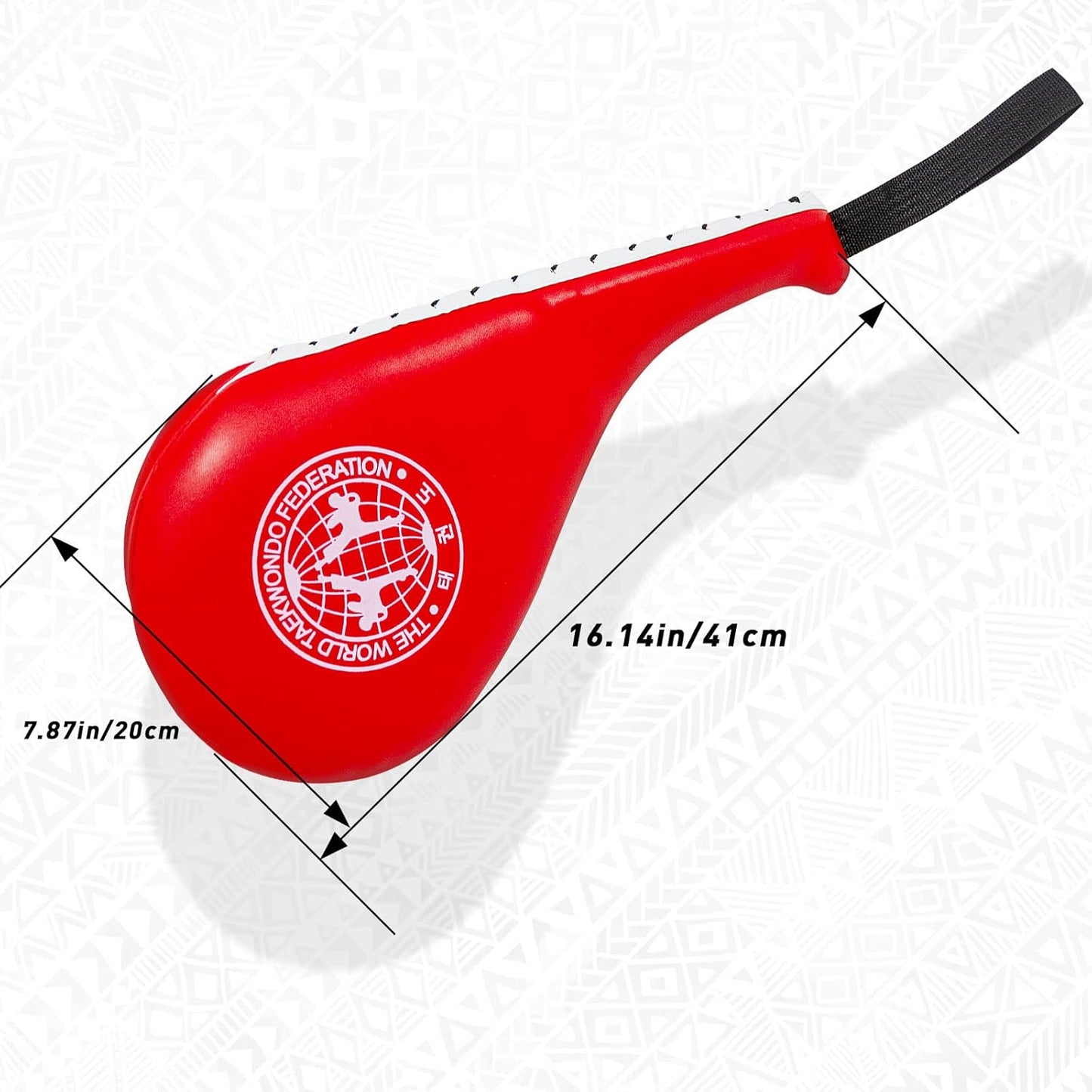 2 Pack Taekwondo Kick Pads, Double Strike Boxing Pads, Striking Karate Martial Arts Training Target Pad, Karate Kicking Target for Kids Youth Adult