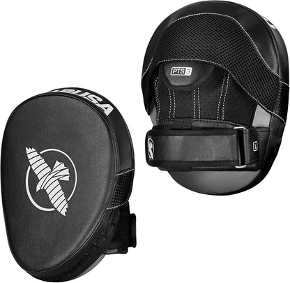 PTS 3 Focus Mitts Pair - Black, Micro