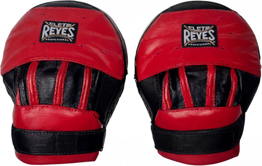 Boxing Punching Mitts, Focus Sparring Striking Training Punch Pads, MMA, Kickboxing, Muay Thai, Leather
