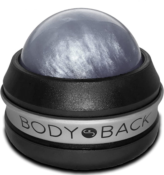 Manual Massage Roller Ball | Deep Tissue Roller & Lacrosse Ball - Hand Held Massager for Sore Muscles & Joint Pain | 360 Degree Mobility Therapy Ball | Ideal for Athletes & Fitness Recovery