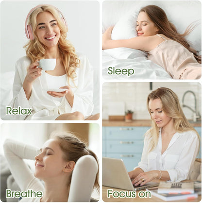 Essential Oils Roll on Set 6 Pack - (Relax, Sleep, Balance,Breathe, Focus On, Happiness) Aromatherapy Oil with Roller Ball, Essential Oils Blends for Skin - Relaxation Gift for Women and Men