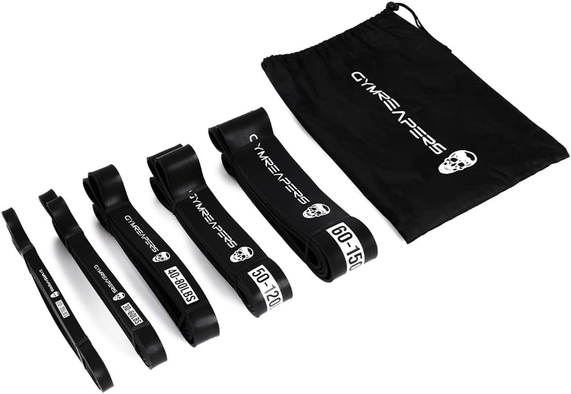 Pull up Resistance Bands for Weight Lifting, Pull Ups - Assistance Bands for Powerlifting, Stretching, WOD, Strength Training - for Men & Women
