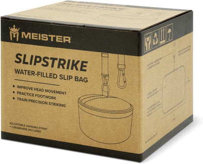 Slipstrike Water-Filled Boxing Slip Bag W/Hanging Strap & Carabiners