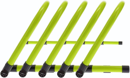 Adjustable Athletic Speed Training Hurdles, Jumping & Speed Training Fitness Equipment, Hurdles for Track & Field, Basketball, Soccer & More, Set of 5