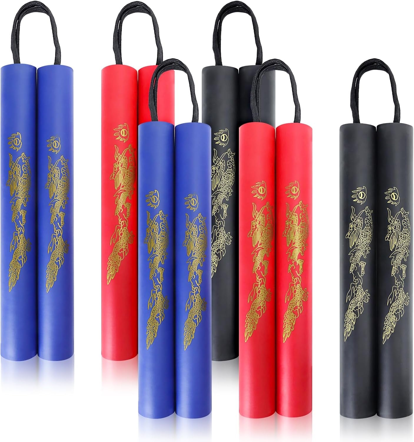 Foam Rubber Training Sticks, Martial Art Sticks for Kids & Beginners Practice and Training