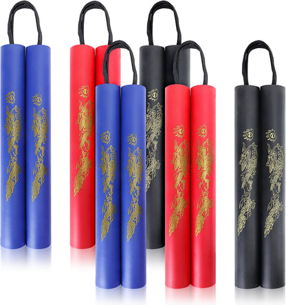 Foam Rubber Training Sticks, Martial Art Sticks for Kids & Beginners Practice and Training