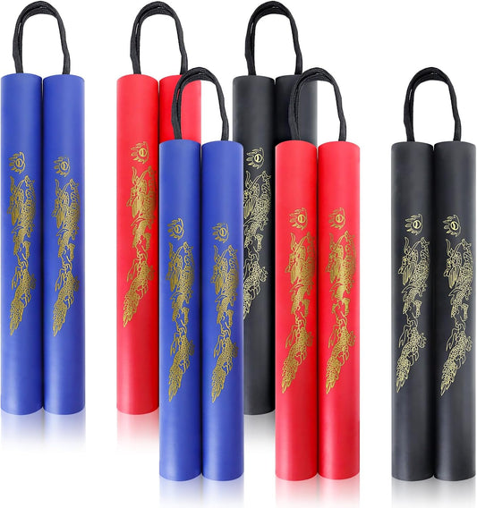Foam Rubber Training Sticks, Martial Art Sticks for Kids & Beginners Practice and Training