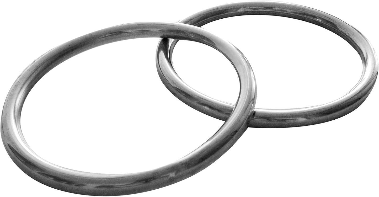 Wing Chun Stainless Ring Yewen Sau Sticky Hand Strength Training Tsun Siu Lum Kung Fu