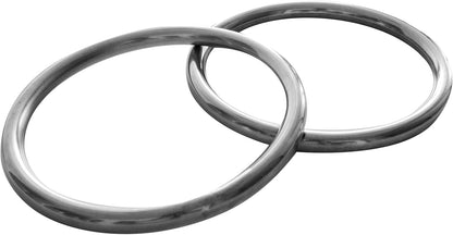 Wing Chun Stainless Ring Yewen Sau Sticky Hand Strength Training Tsun Siu Lum Kung Fu