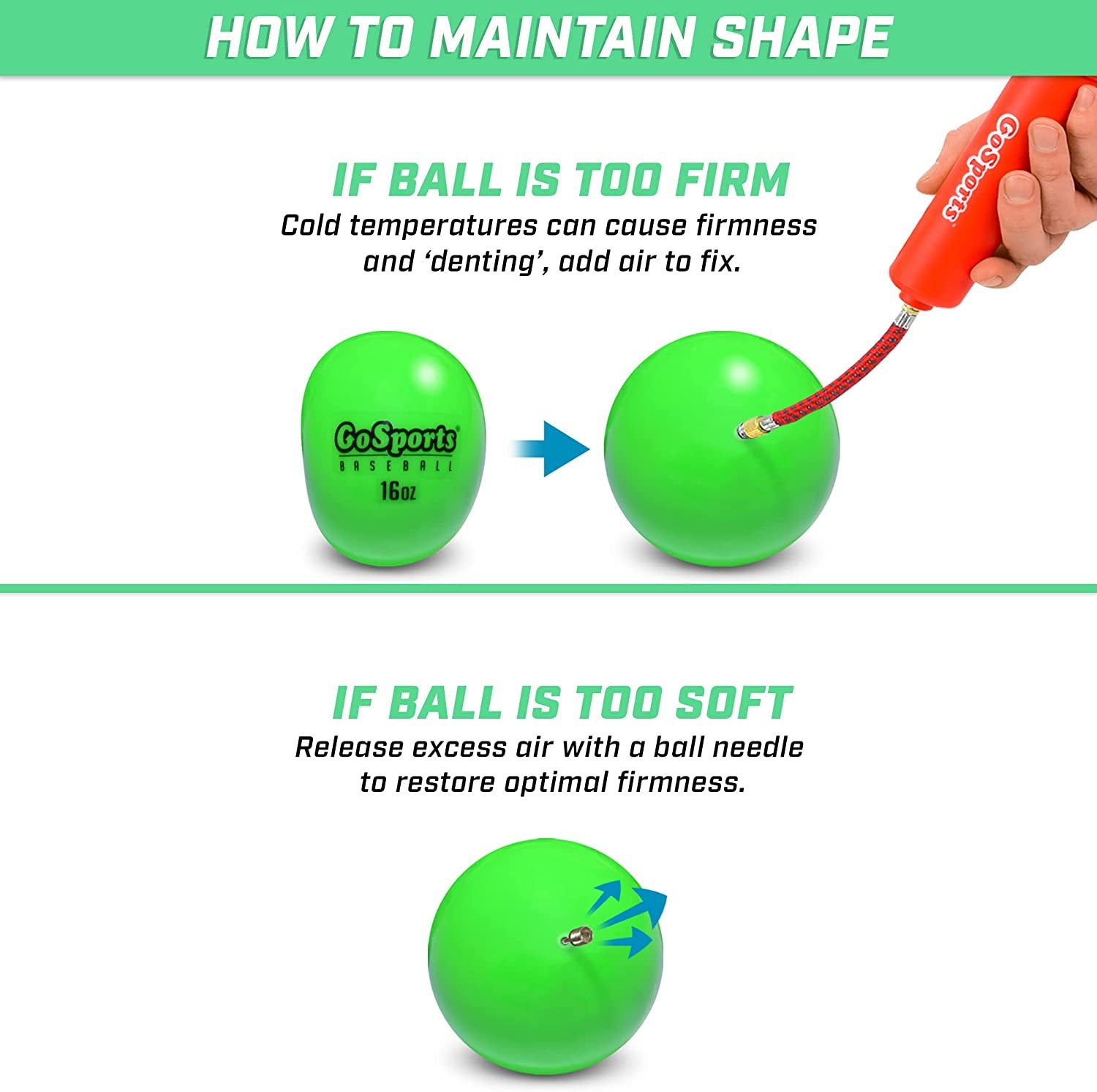 Weighted Training Balls - Choose Baseball or Softball - Hitting & Pitching Training for All Skill Levels - Improve Power and Mechanics