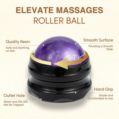 Fathers Day Gift for Husband, Body Massage Oil for Massage Therapy Kit, Lilac, Lavender, Sore Muscle Arnica Oil with Massage Roller Ball, Relaxing Massage Oils for Date Night