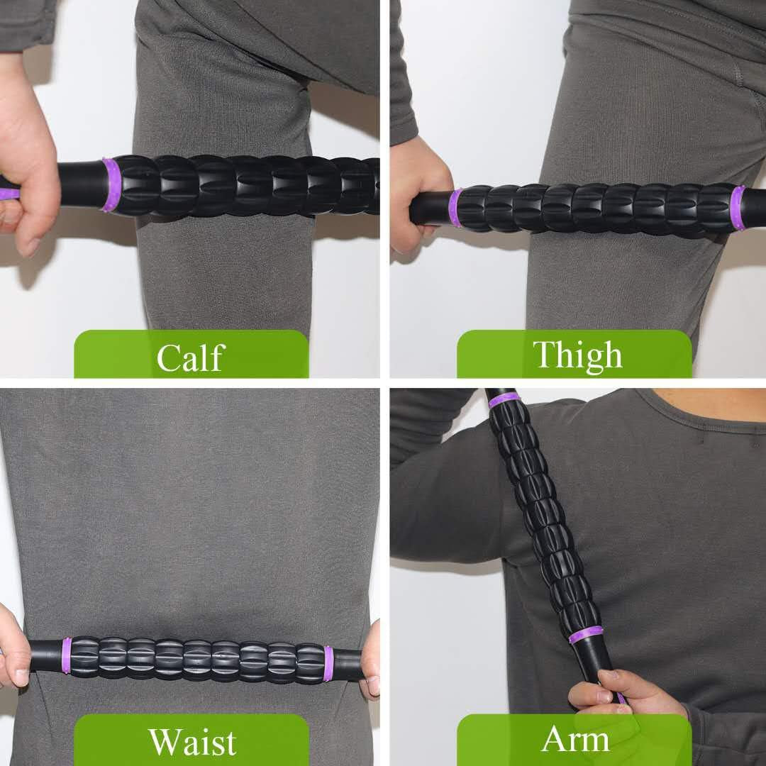 Muscle Roller Massage Roller Stick for Athletes, Help Reducing Muscle Soreness Cramping Tightness Leg Arms Back Calves Muscle Massager