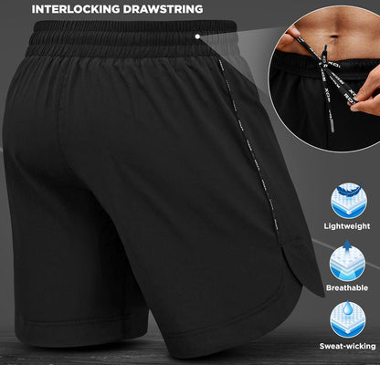 MMA Shorts for Training & Kickboxing – Fighting Shorts for Martial Arts, Cage Fight, Muay Thai, BJJ, Boxing, Grappling