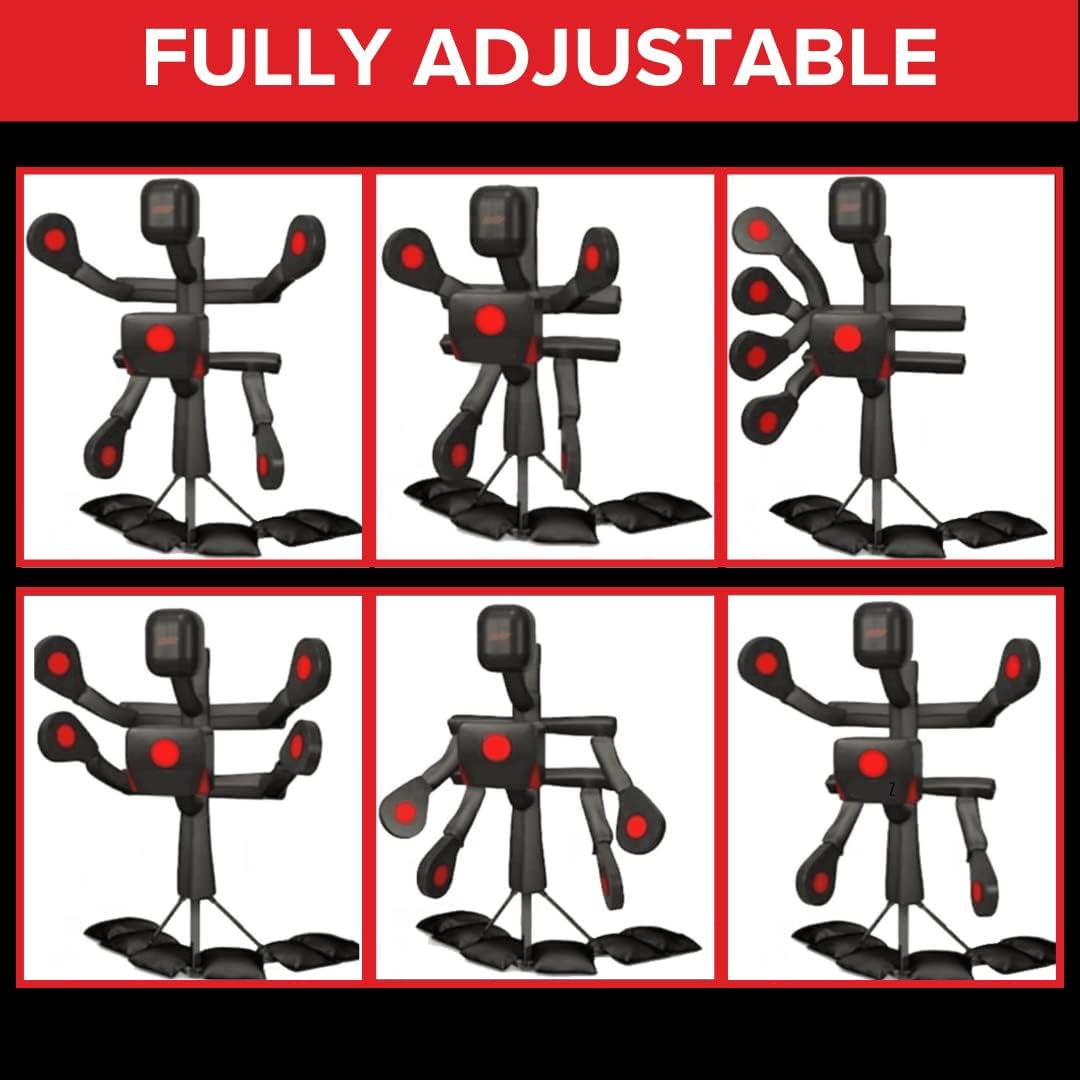 UFC Body Action System - Fully Adjustable Punching & Kicking Pads - Martial Arts Training: MMA, Boxing, Karate, Muay Thai & More!