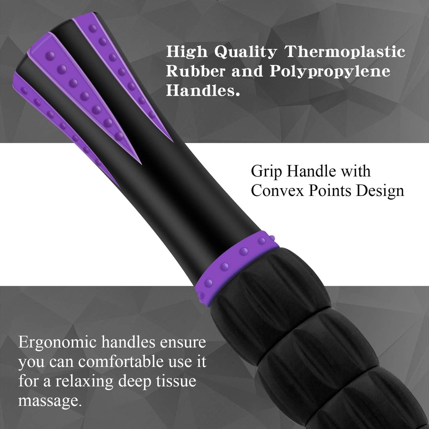 Muscle Roller Massage Roller Stick for Athletes, Help Reducing Muscle Soreness Cramping Tightness Leg Arms Back Calves Muscle Massager