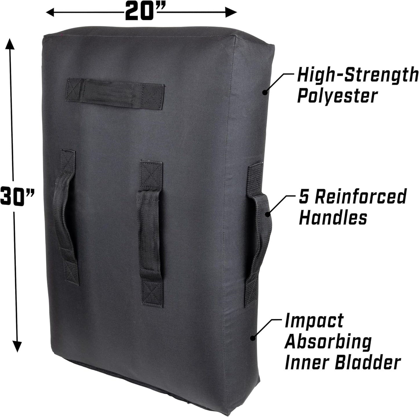 Inflatable Blocking Pads - Choose Your Size - Training Equipment for Basketball, Football, Lacrosse, Martial Arts & More