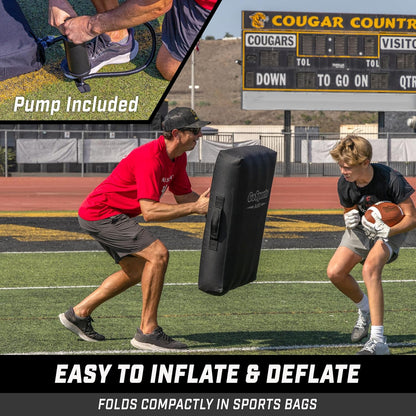 Inflatable Blocking Pads - Choose Your Size - Training Equipment for Basketball, Football, Lacrosse, Martial Arts & More