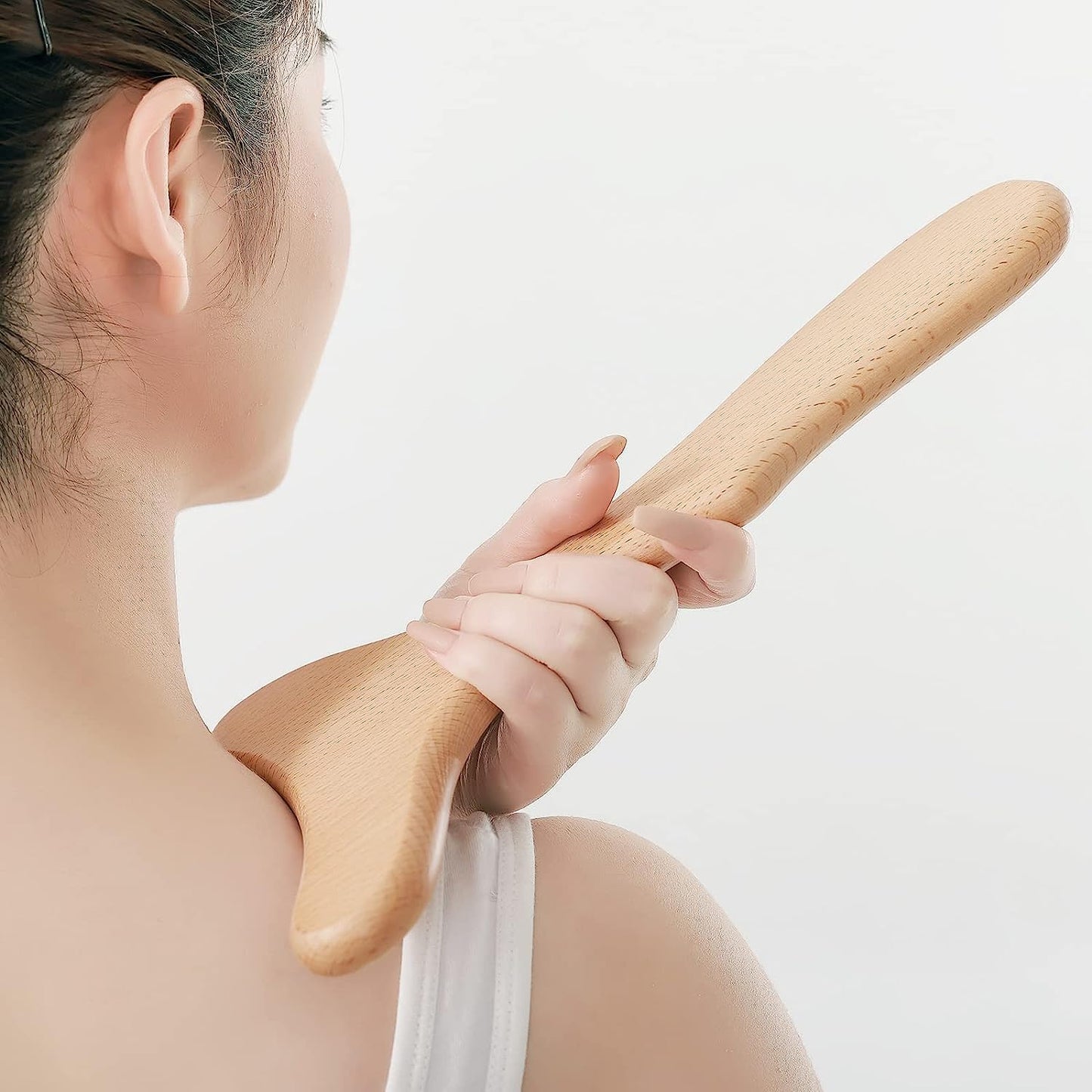 Wood Therapy Massage Tool Wooden Lymphatic Drainage Massager Body Sculpting Tools for Maderoterapy,Gua Sha,Muscle Release-11 * 6Inches