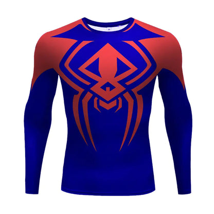Rulercosplay Anime Movie Novelty T-Shirt Ohara Digital Printing Blue Quicky Dry Compression Cosplay Shirt for Man XL