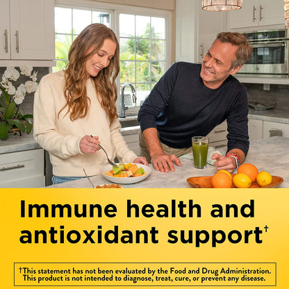 Chewable Vitamin C 500 Mg, Dietary Supplement for Immune Support, 60 Tablets, 60 Day Supply