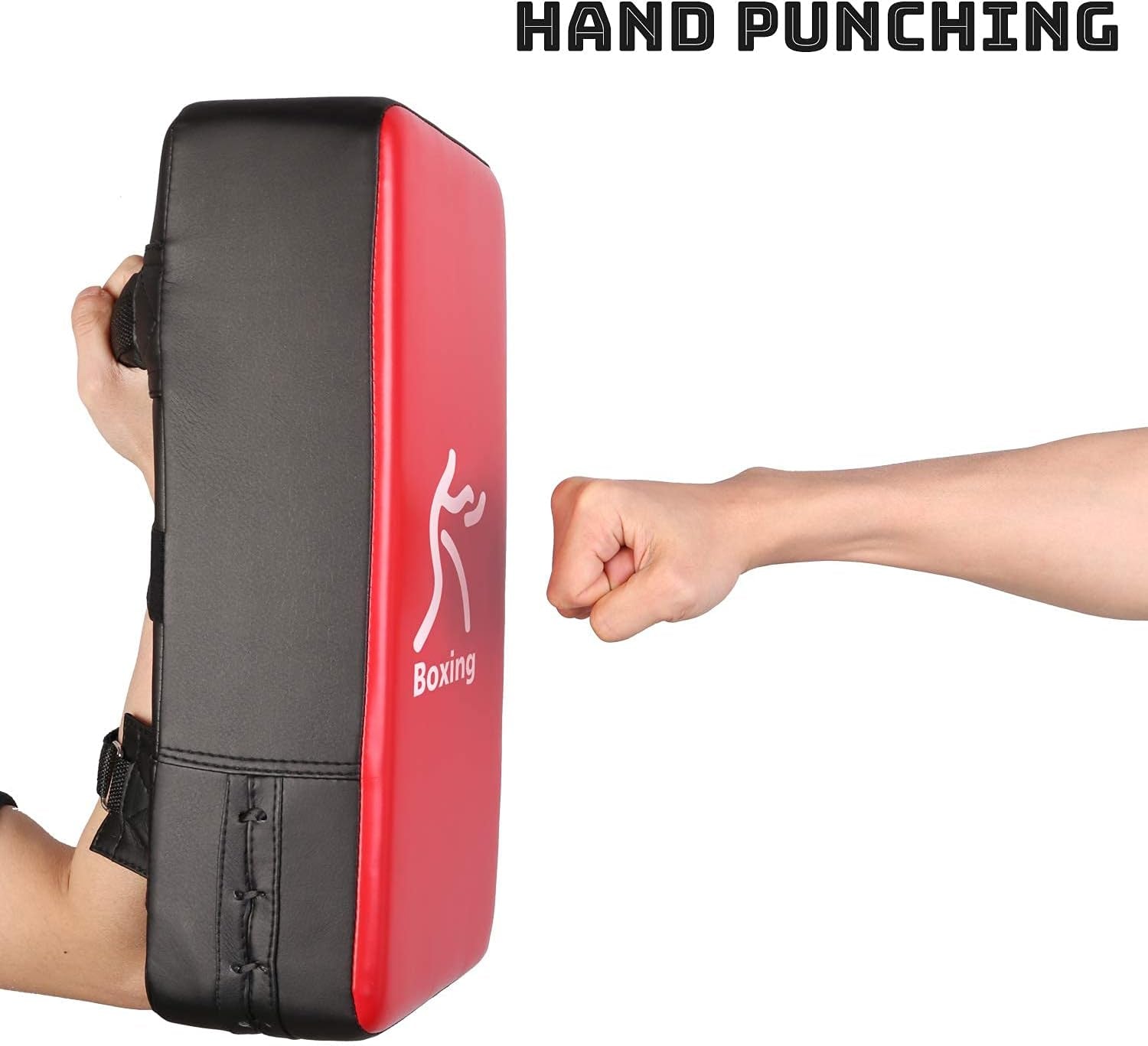 Punching Mitts Kick Pack Set, Boxing Mitts Focus Pads, Taewondo Kick Pad, Great for Boxing, Kickboxing, Karate, Muay Thai, MMA Training