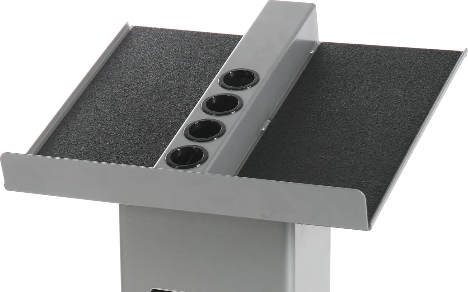 Large Column Stand, Dumbbell Rack & Weight Rack,Silver/Black