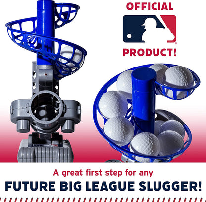 Electronic Baseball Pitching Machine - Automatic Youth Pitching Machine with (6) Plastic Baseballs Included -Youth Baseball Pitcher