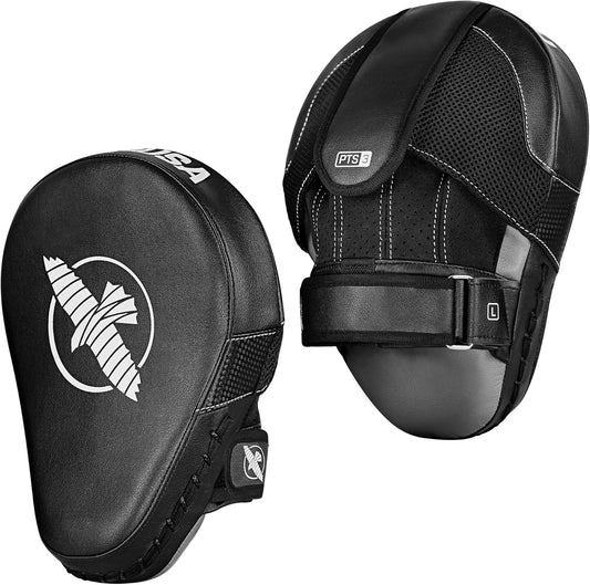 PTS 3 Focus Mitts Pair - Black, Standard