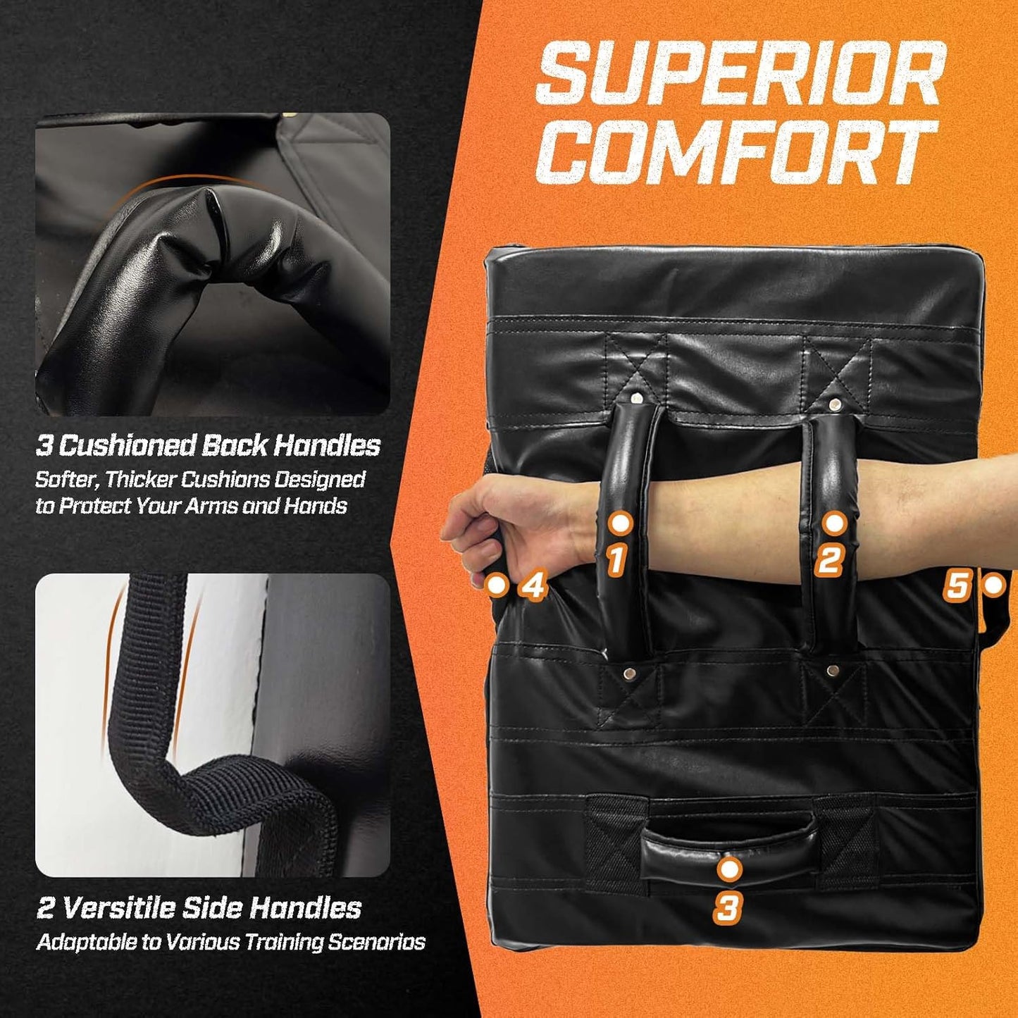 Blocking Shield Pad/Stick for Football Tackling, Basketball Defense & Martial Arts