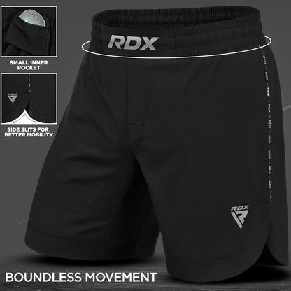MMA Shorts for Training & Kickboxing – Fighting Shorts for Martial Arts, Cage Fight, Muay Thai, BJJ, Boxing, Grappling