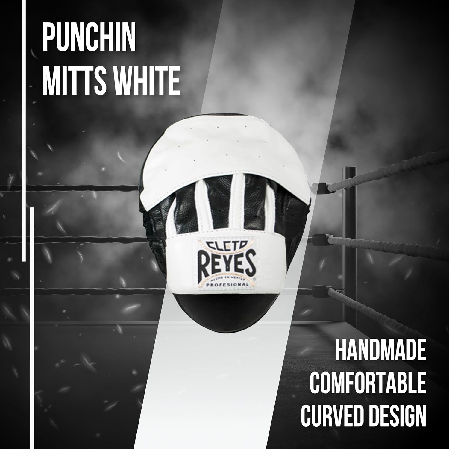 Boxing Punching Mitts, Focus Sparring Striking Training Punch Pads, MMA, Kickboxing, Muay Thai, Leather