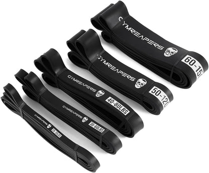 Pull up Resistance Bands for Weight Lifting, Pull Ups - Assistance Bands for Powerlifting, Stretching, WOD, Strength Training - for Men & Women