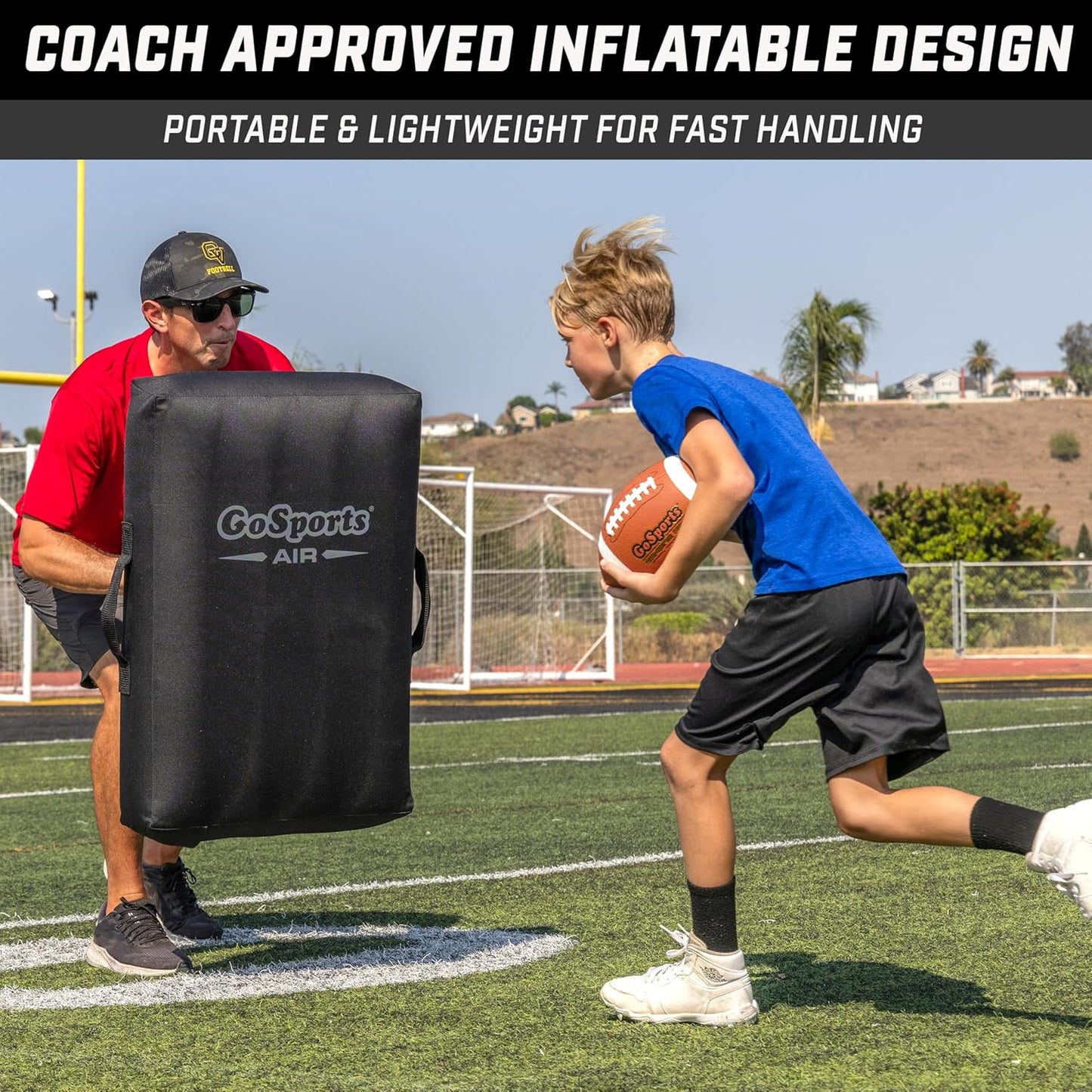 Inflatable Blocking Pads - Choose Your Size - Training Equipment for Basketball, Football, Lacrosse, Martial Arts & More